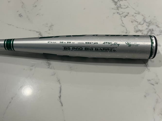 Used BBCOR Certified 2021 Easton Alloy B5 Pro Big Barrel Bat (-3) 29 oz 32"