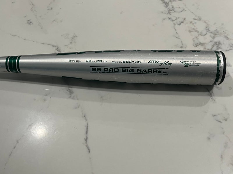 Used BBCOR Certified 2021 Easton Alloy B5 Pro Big Barrel Bat (-3) 29 oz 32"