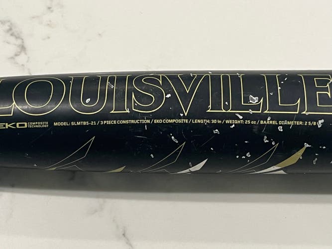 Used USSSA Certified 2021 Louisville Slugger Composite Meta Bat (-5) 25 oz 30"