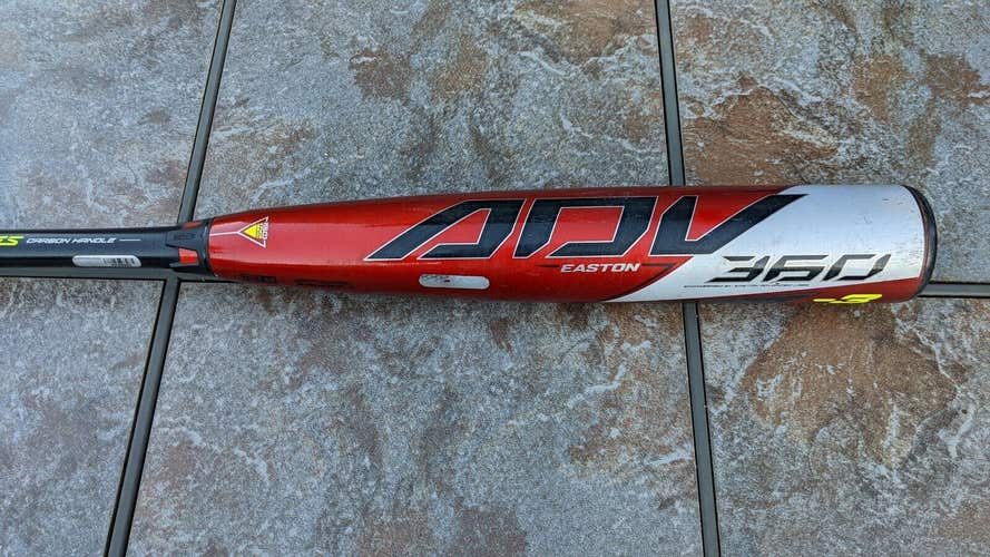 Used BBCOR Certified 2020 Easton Composite ADV 360 Bat (-3) 28 oz 31"