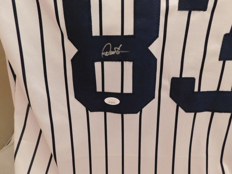 Deivi Garcia Signed/Autographed Custom Yankees Pin Stripe Jersey JSA COA at  's Sports Collectibles Store