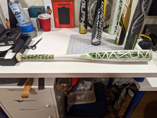 Used USSSA Certified 2017 Combat Composite Maxum Bat (-12) 16 oz 28"