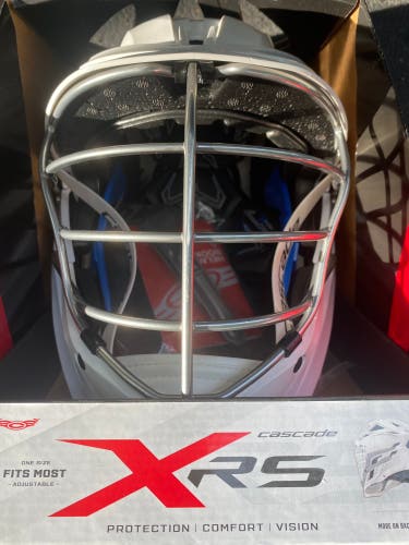 New Cascade XRS (White — Chrome Mask)