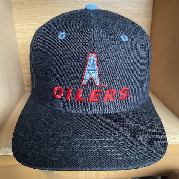 Vintage New Era Houston Oilers Snapback Hat NFL - See Pics - USA Made -Fast  Ship