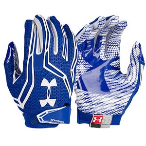 Under Armour UA Swarm Football Gloves mens M/medium white/royal