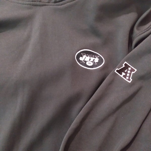 New York Jets Nike Club Fleece Pullover Hoodie - Black
