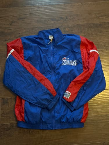 STARTER retro NFL Patriots zip up windbreaker jacket