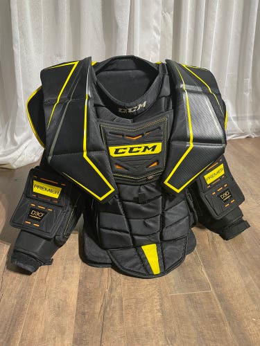 Used Large CCM Premier Pro Goalie Chest Protector