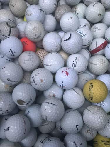 1,000 Used Golf Balls Hitaway *Please read Description* Hit and Forget