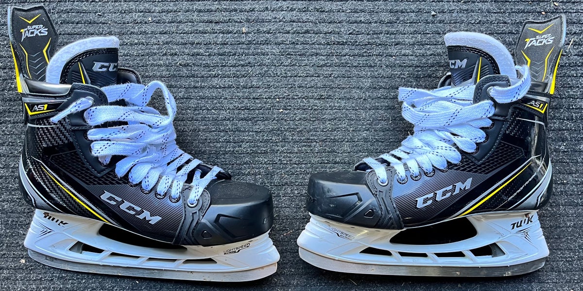 Senior Used CCM Super Tacks AS1 Hockey Skates Regular Width Size 10