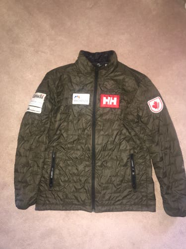 Green Used Medium Helly Hansen Jacket