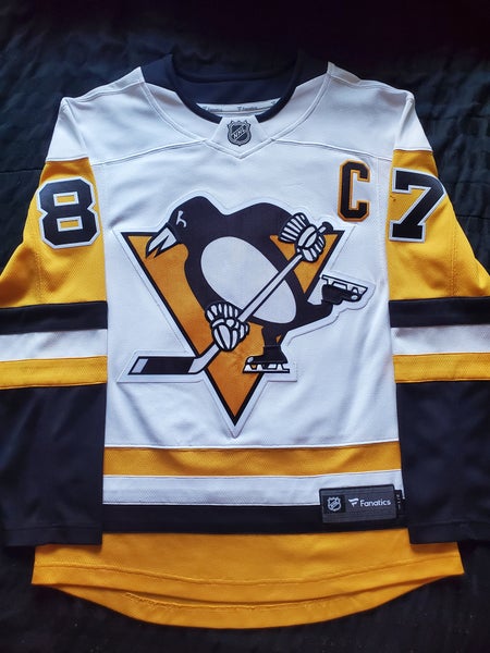 SIDNEY CROSBY Pittsburgh Penguins 2011 Reebok Alternate Throwback