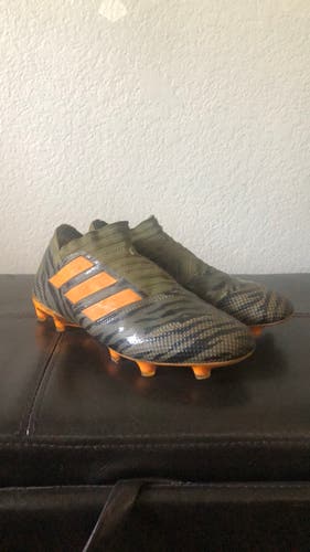 Green Unisex Molded Cleats Adidas Nemeziz 17+ Cleats