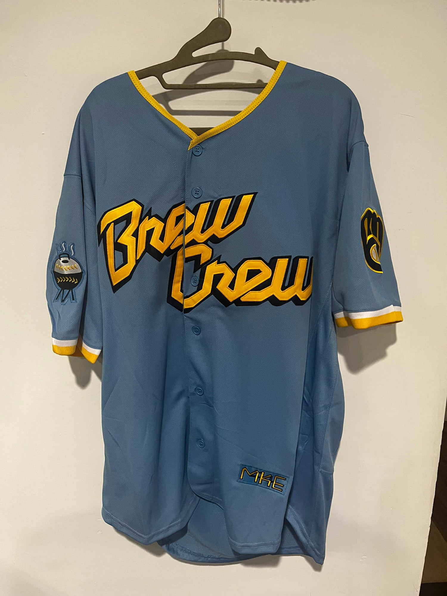 Milwaukee Brewers 2022 City Connect Jersey Christian Yelich