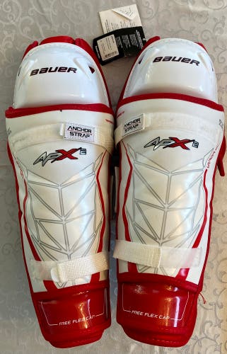 Brand New Bauer Vapor APX2 Shin Pads 15”