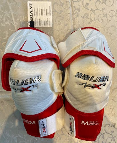New Medium Bauer Vapor APX2 Elbow Pads Size Medium