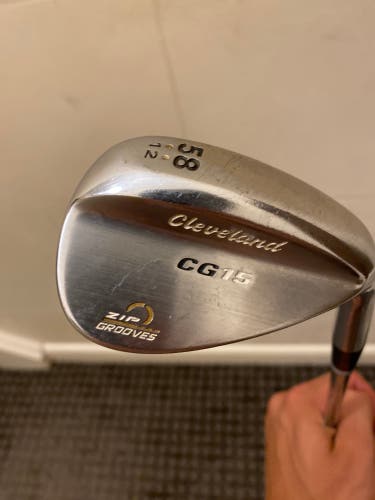 Men's Right Handed Stiff Flex Steel Shaft CG15 Wedge