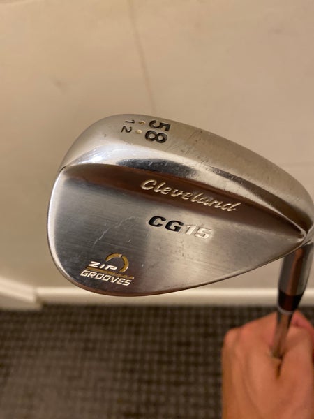 Men's Right Handed Stiff Flex Steel Shaft CG15 Wedge