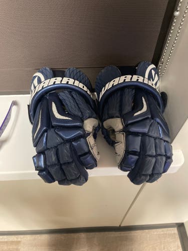 Used Player's Warrior 13" Burn Pro Lacrosse Gloves