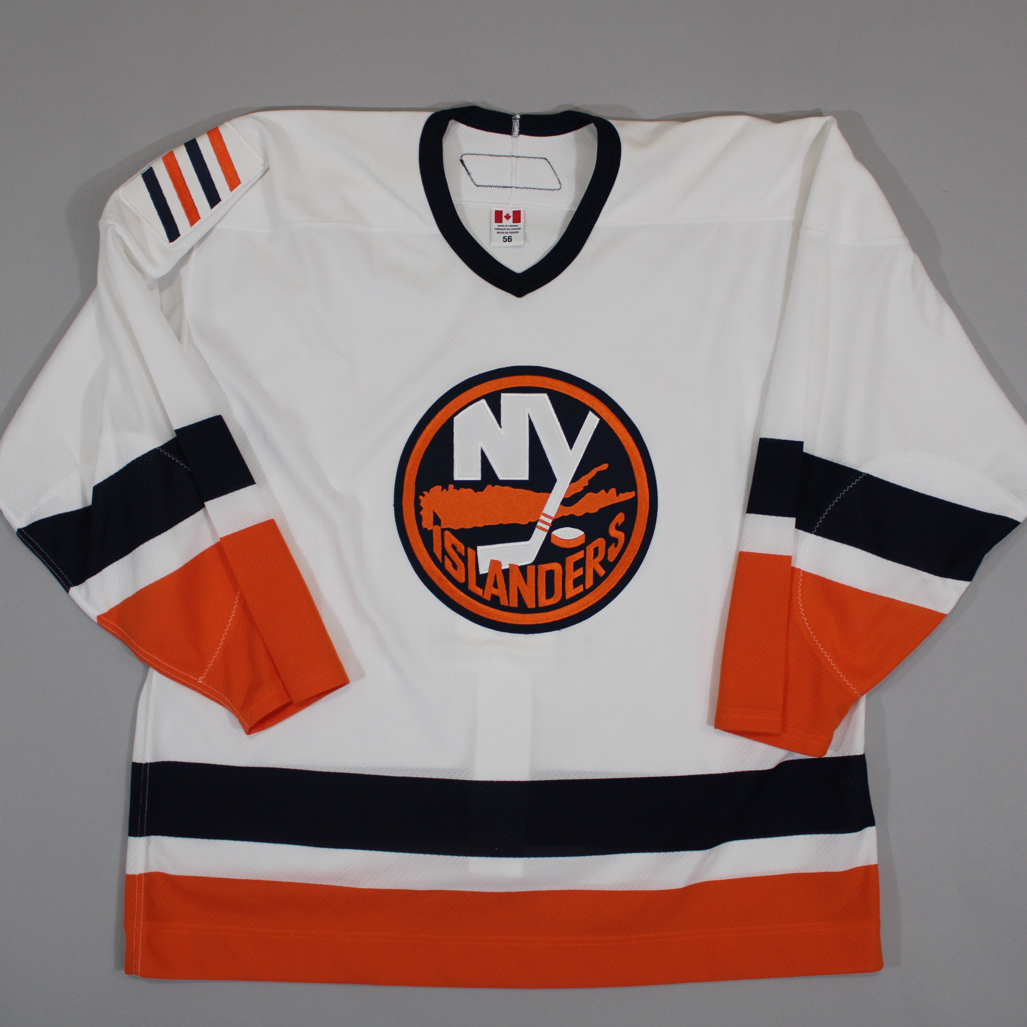 NY Islanders Pro Authentic CCM Wave White 56 Jersey Ziggy Palffy Team Issue