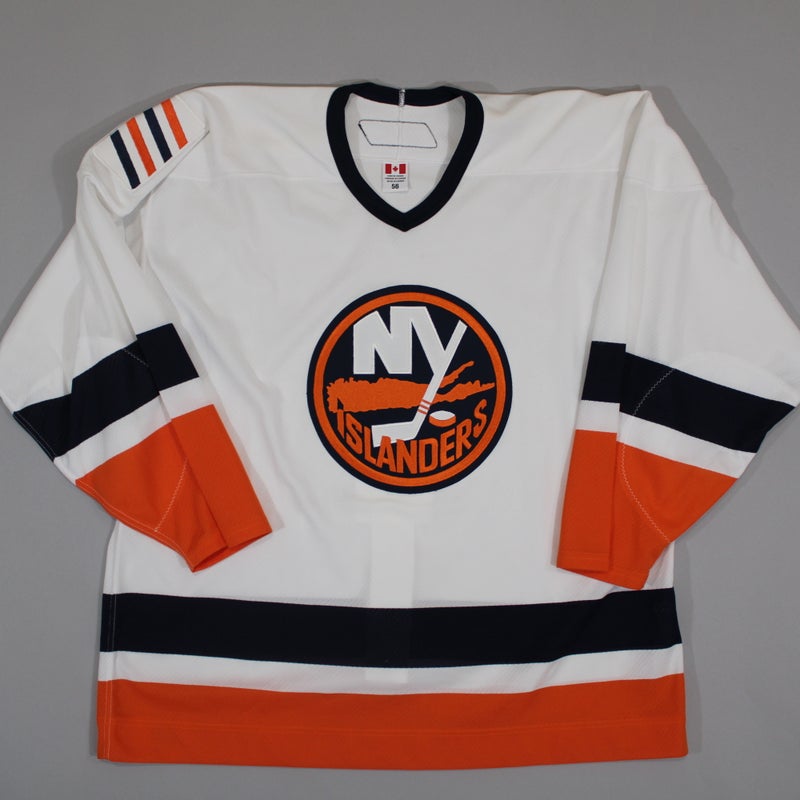 New York Islanders white team issue 56 Reebok