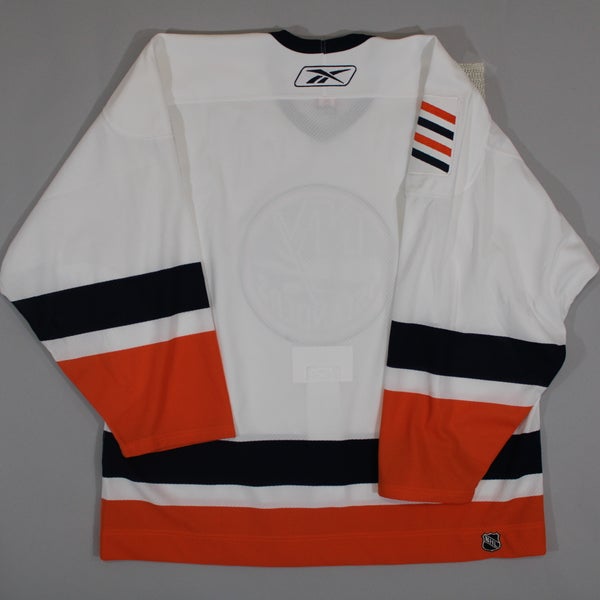 Reebok Authentic Team Issued New York Islanders Hockey Jersey White Away 56