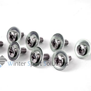 SNOWBOARD BINDINGS SCREWS - SET OF 8 SCREWS