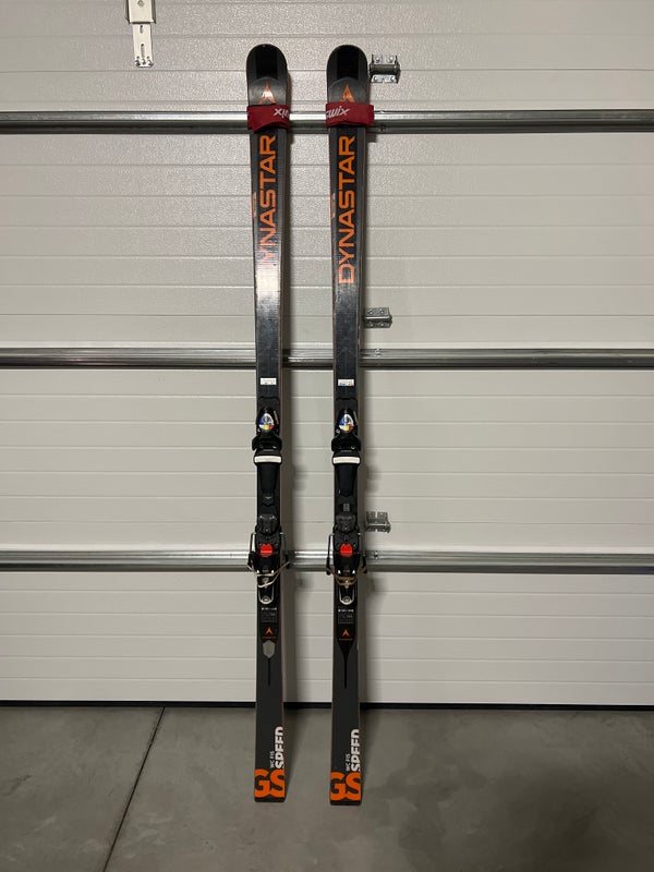 Used 2021 Dynastar Racing Speed WC FIS GS Skis With Bindings Max Din 15