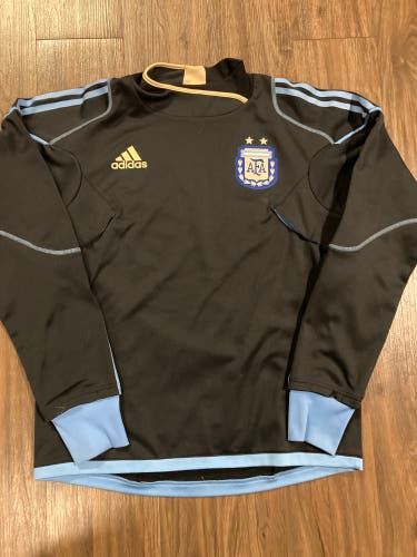 Adidas Argentina Soccer Warm Up Pullover