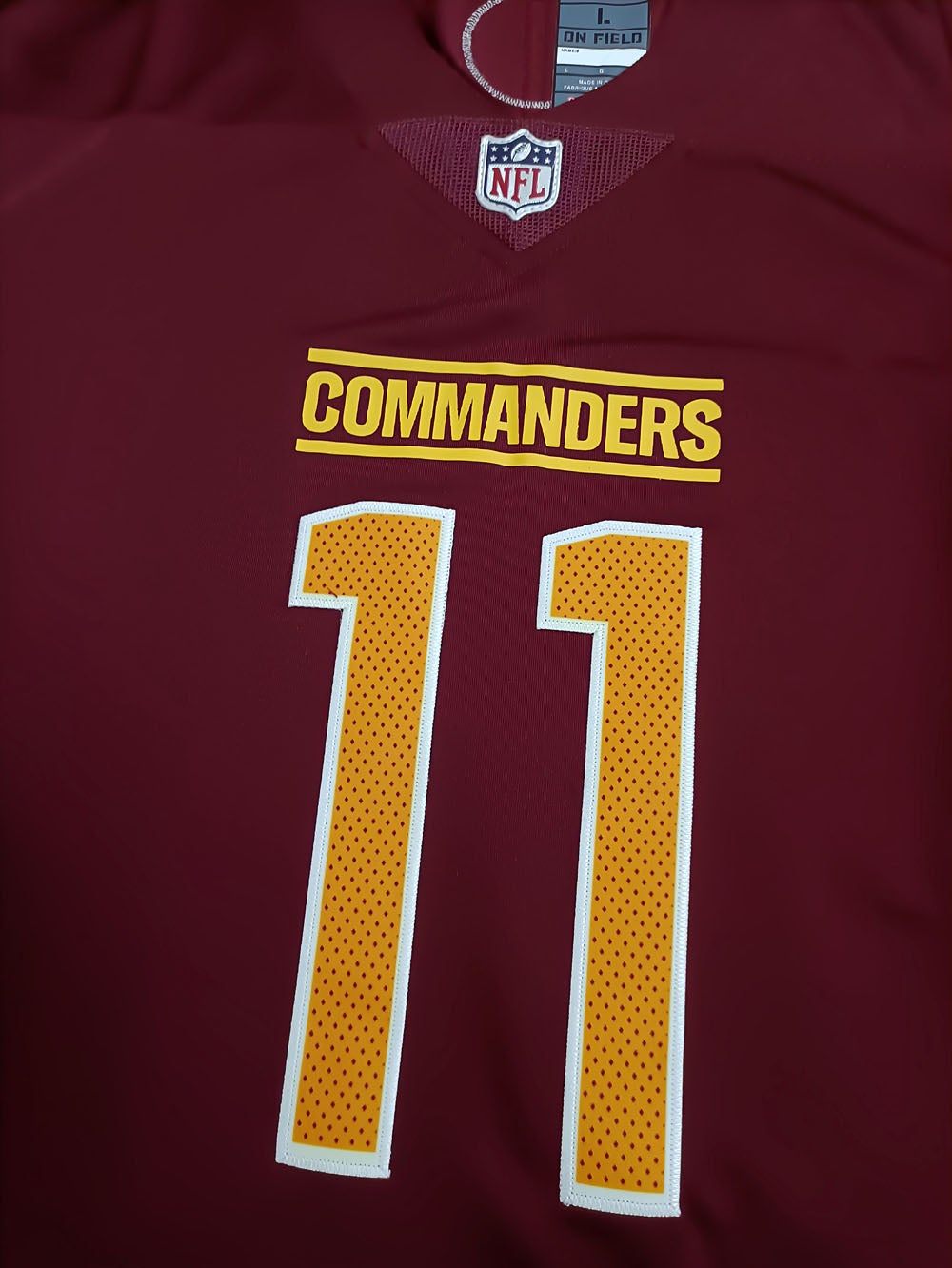 Jahan Dotson Washington Commanders Men's Nike NFL Game Football
