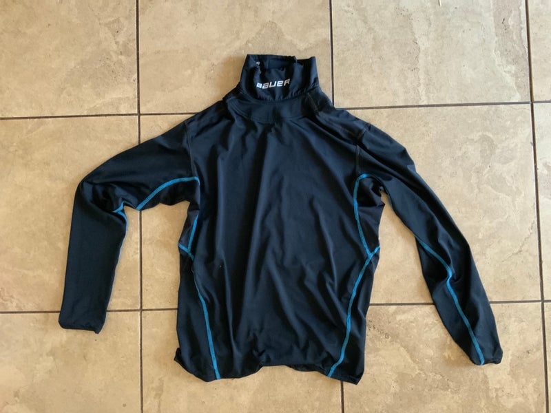 Used Bauer Neck Protect Kevlar Shirt Men’s Small
