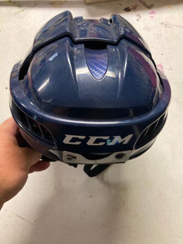 Used Large Blue Fitlite CCM Helmet
