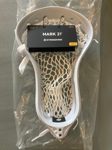 Stringing Mark 2F Strung Faceoff Head New