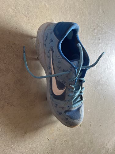 Blue Men's Metal Low Cut Huarache