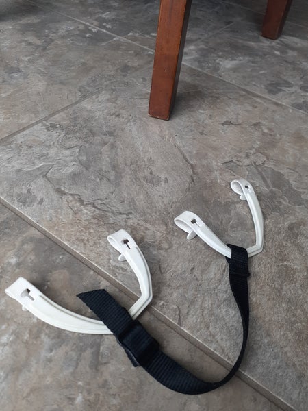 White Earloops For Any Helmet
