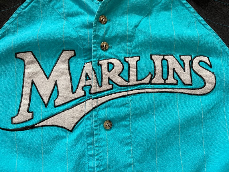 Sports Jerseys Treasures - Vintage MAJESTIC Florida Marlins MLB Teal Jersey  #jerseys #baseball #mlb #marlins #miamimarlins #floridamarlins #throwback  #deadstock #cool #swag #dope #fresh #retro #vintage #deportes