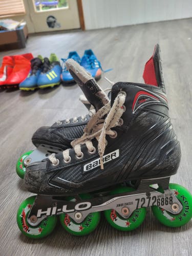Used Bauer Vapor XR300 Inline Skates Size 4
