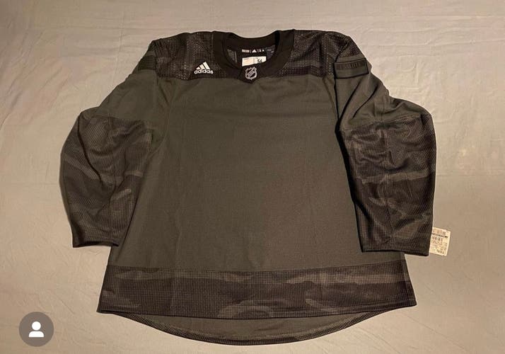 Adidas Authentic MIC Blank NHL Military Appreciation Jersey NWT