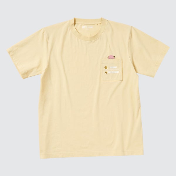 Uniqlo Spy X Family UT Anya Yellow T-Shirt Size S