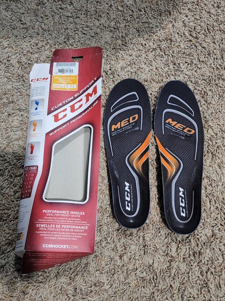 New CCM Custom Support Insoles sz 8-9.5