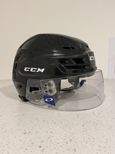 Used Medium CCM  Tacks 310 Helmet With Oakley Straight Visor