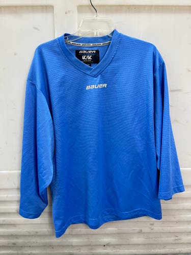 Bauer Core Youth/Child Practice Jersey Goalie Cut Blue