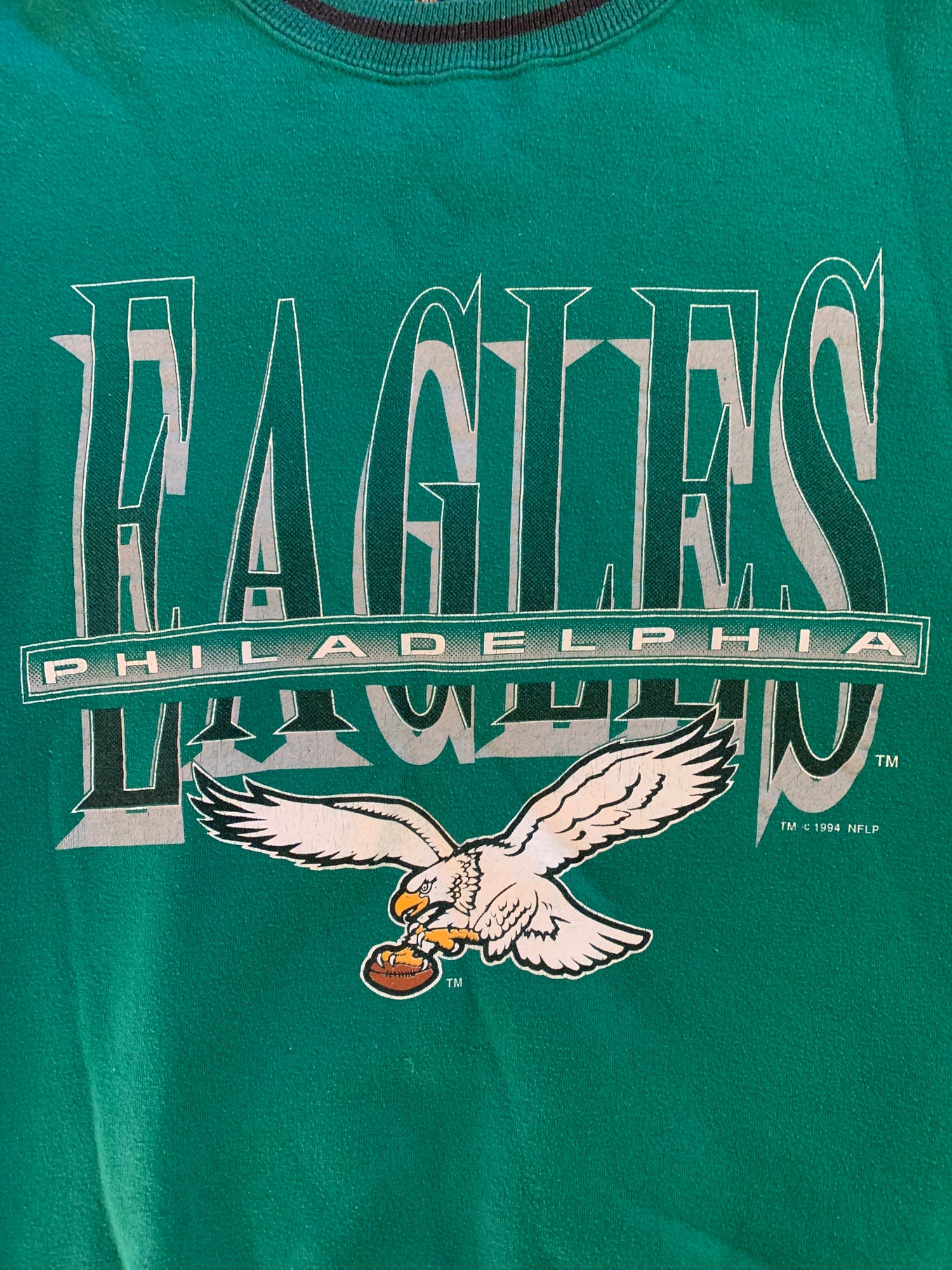 Vintage NFL (Lee) - Philadelphia Eagles Embroidered Crew Neck Sweatshirt  1990s Medium – Vintage Club Clothing