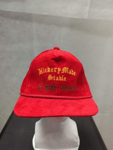 Vintage Hickery Made Stable Courdory Snapback Hat Youngan