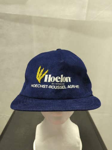 Vintage Hoelon 3EC Herbicide Corduroy Snapback Hat