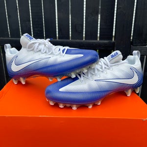Men’s Size 14 Nike Vapor Untouchable Pro PF Football Cleats Blue White NEW