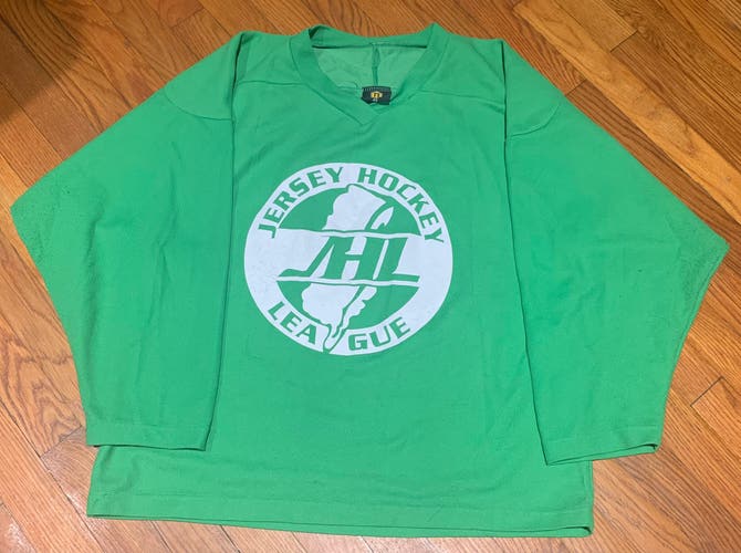 Green Adult Small Jersey Hockey League