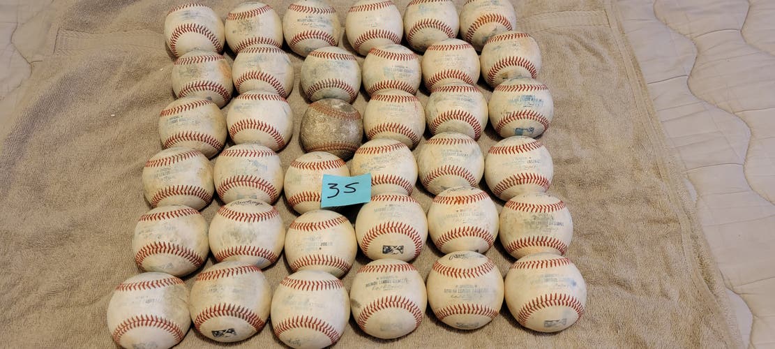 Used Rawlings Official Minor League Baseballs 36 Pack (3 Dozen)