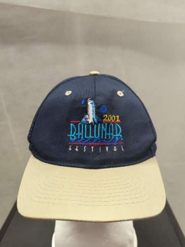 Vintage 2001 Ballunar Liftoff Festival Snapback Hat Otto
