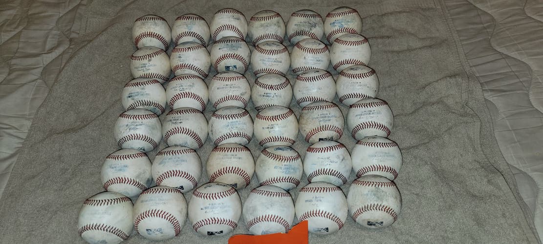 Used Rawlings Official Minor League Baseballs 36 Pack (3 Dozen)